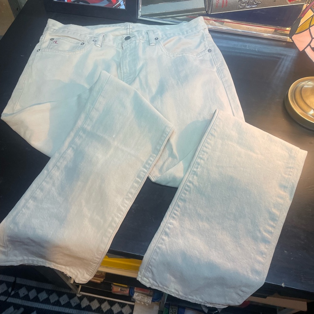 Polo Ralph Lauren 018 Hudson White Jeans